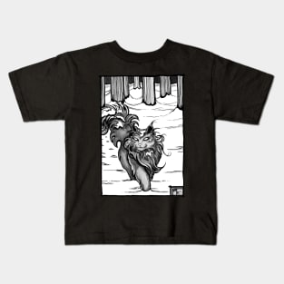 Japanese Cat Ghost Kids T-Shirt